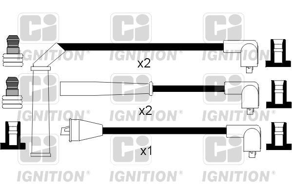 QUINTON HAZELL Kit cavi candele XC893 XC893 Kit cavi candele QUINTON HAZELL Nissan