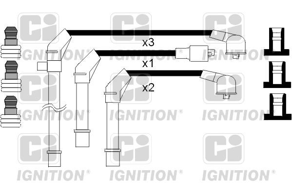 QUINTON HAZELL Kit cavi candele XC898 XC898 QUINTON HAZELL Cavi candele NISSAN prezzo