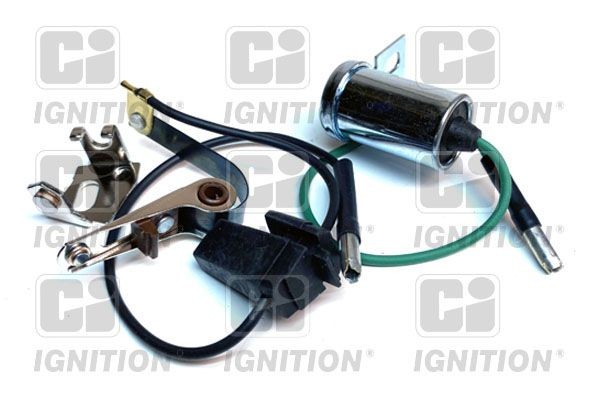 Jogo de contactos, distribuidor de ignição QUINTON HAZELL XCS172 QUINTON HAZELL XCS172: Distribuidor de ignição Renault TWINGO 1999