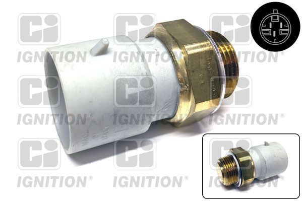 QUINTON HAZELL Temperature Switch, radiator fan XEFS278 QUINTON HAZELL XEFS278 genuine Opel Astra F 70 coolant fan switch price