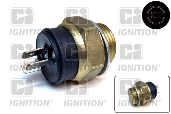 QUINTON HAZELL Temperature Switch, radiator fan XEFS82 QUINTON HAZELL XEFS82 Peugeot 405 Saloon radiator fan temperature switch replacement