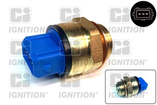 QUINTON HAZELL Temperature Switch, radiator fan XEFS93 QUINTON HAZELL XEFS93 genuine Peugeot 405 Saloon coolant fan switch price