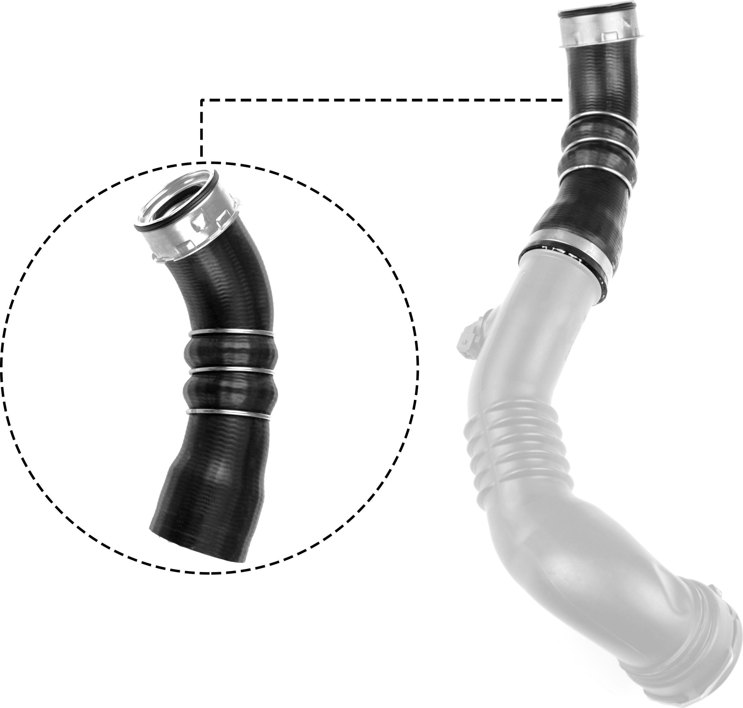 GATES Gaine de suralimentation 09-0752 GATES 09-0752 d'origine Durite de turbo BMW E87 coût
