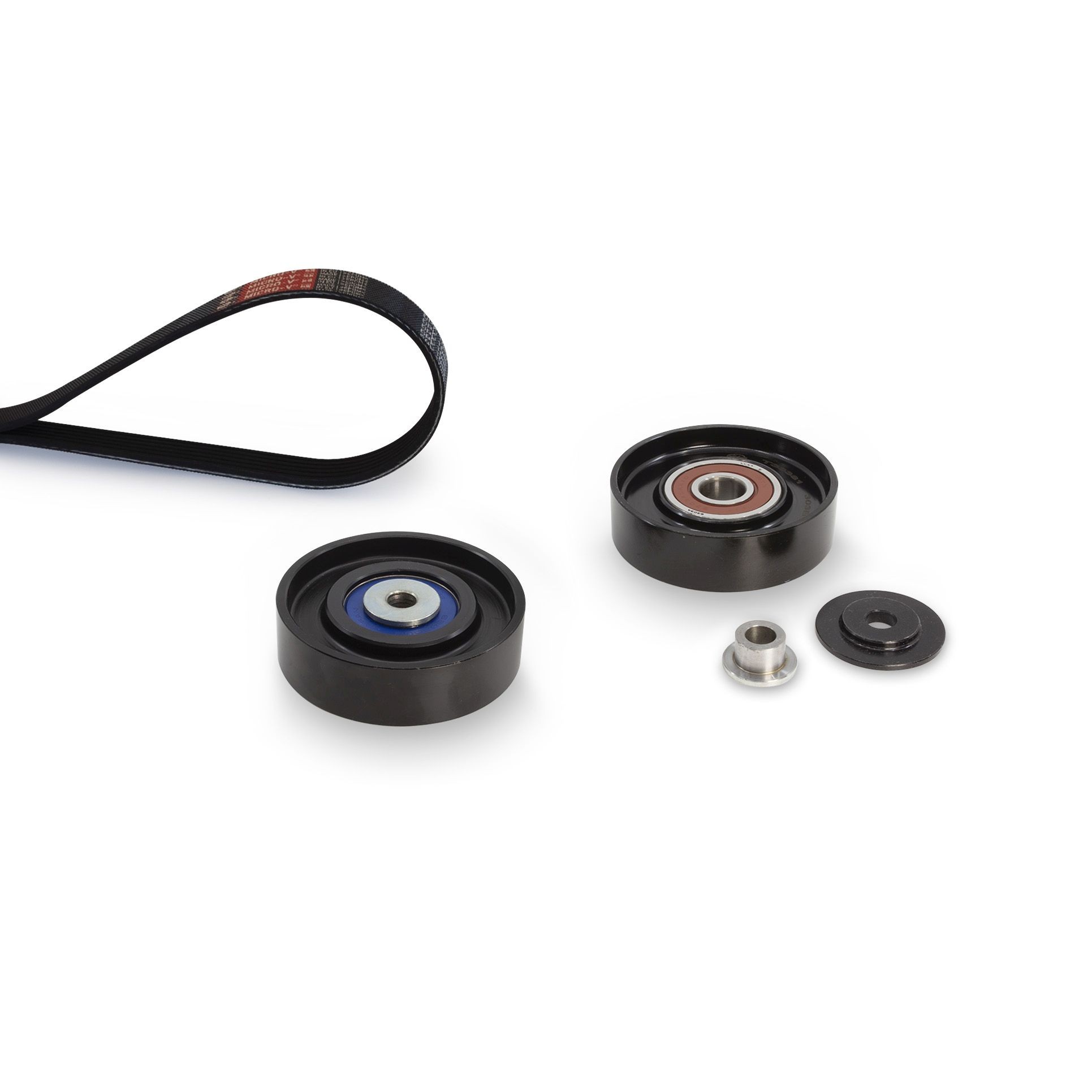 Ķīļrievu siksnu komplekts GATES K196PK1768 GATES Micro-V Kit K196PK1768: Ķīļrievu siksnu komplekts Toyota YARIS 2001