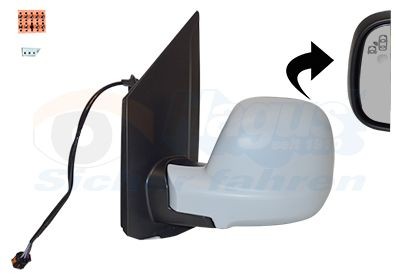 Ulkopeili VAN WEZEL 0944827 VAN WEZEL 0944827: Sivupeilit Fiat ULYSSE 2009
