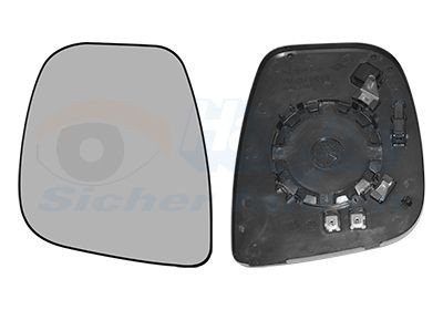 Spoguļstikls, Ārējais atpakaļskata spogulis VAN WEZEL 0944837 VAN WEZEL 0944837: Atpakaļskata spogulis Fiat ULYSSE 2006