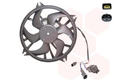 Radiatora ventilators VAN WEZEL 0962747 VAN WEZEL 0962747 Radiatora ventilators CITROËN C5 2007