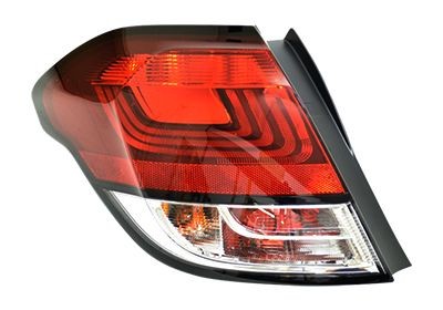 Bakljus VAN WEZEL 0988921 VAN WEZEL 0988921: Baklyktor Citroen C4 2021