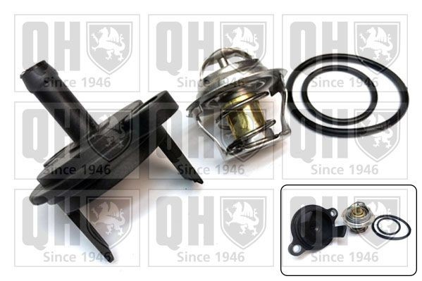 Thermostat d'eau QUINTON HAZELL QTH1103K QUINTON HAZELL QTH1103K Thermostat liquide de refroidissement FORD FOCUS 2020
