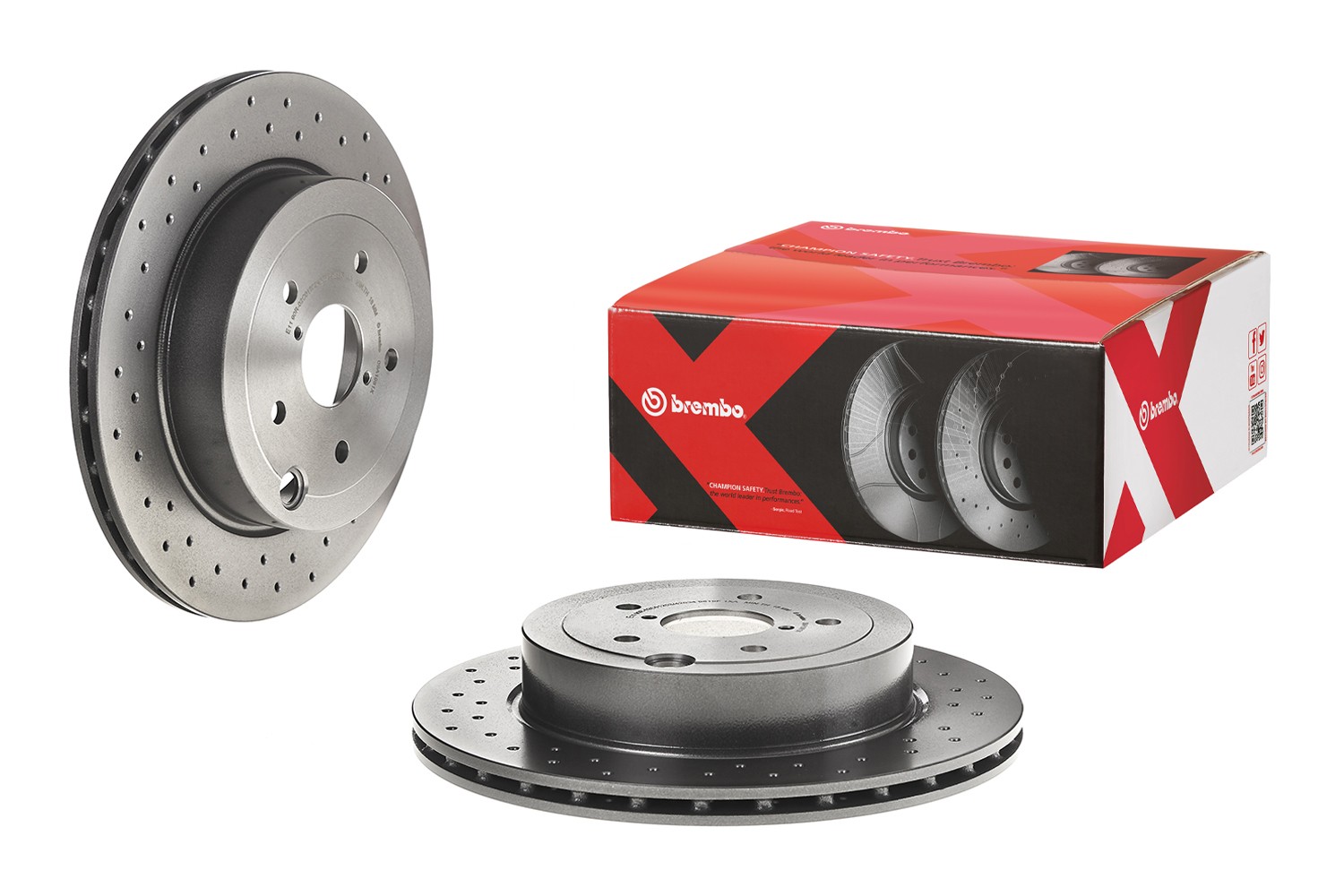BREMBO Bromsskiva 09.A198.1X Bromsskivor sport Subaru GR, GH, G3 09.A198.1X BREMBO