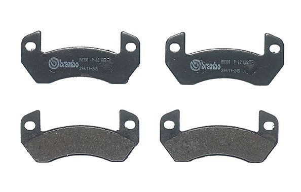 BREMBO Bremseklosser P 62 002 BREMBO P62002 Bremsekloss-sett D-Truck Flatvogn lastebil/Chassis pris