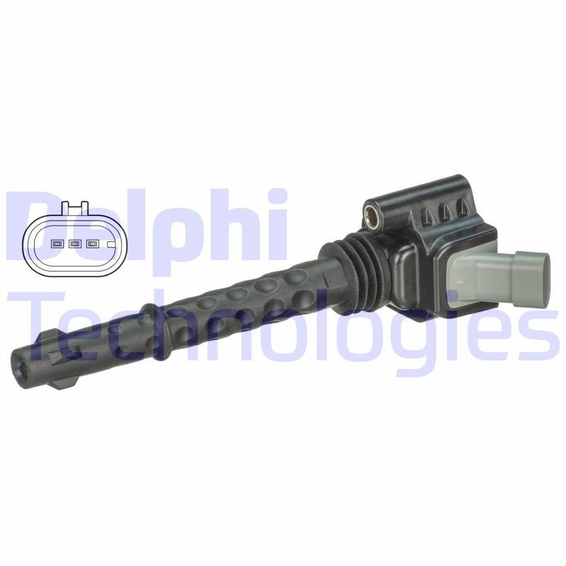 DELPHI Zündspule GN10596-12B1 Zündspule DELPHI TEMPRA GN10596-12B1 günstig