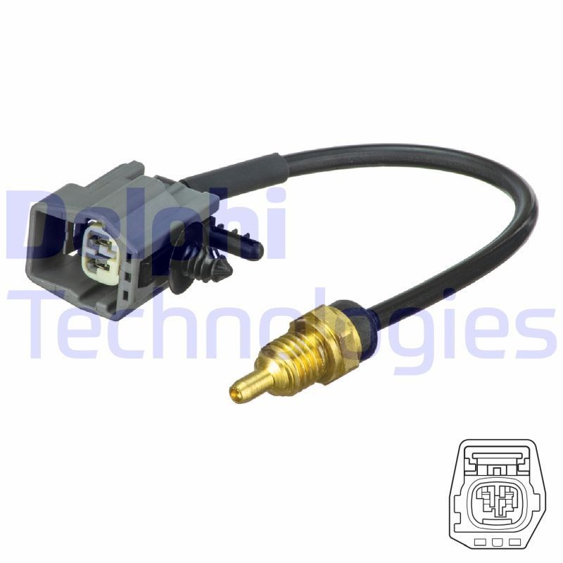 DELPHI Sensor, kølevæsketemp. TS10492 TS10492 Kølevæsketemperatur sensor DELPHI FORD PUMA