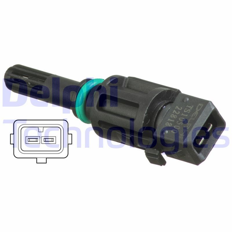 DELPHI Ansauglufttemperatursensor TS10500 Ansauglufttemperaturfühler DELPHI /8 TS10500 günstig
