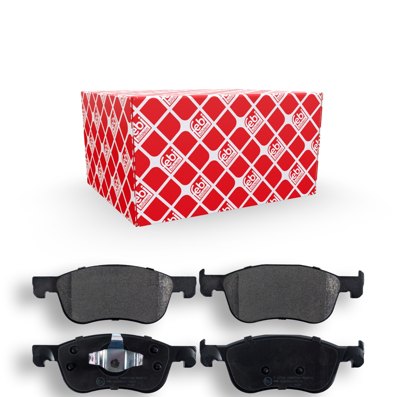 FEBI BILSTEIN Pastilhas de travão 116238 FEBI BILSTEIN 116238 Pastilhas de travão FORD Fiesta Mk7 Van 1.0 EcoBoost mHEV 125 cv 2022