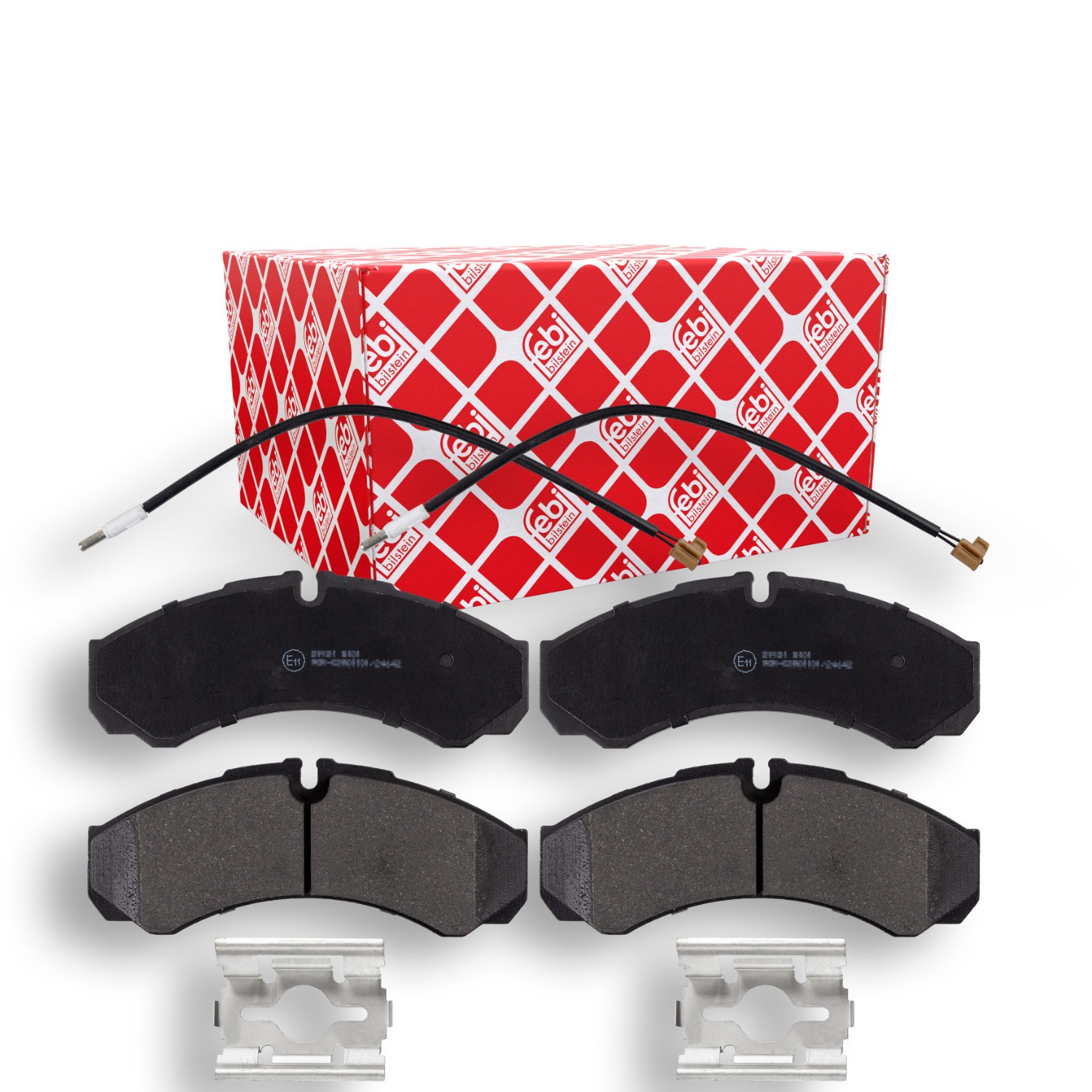 Brake pad set FEBI BILSTEIN 116255 FEBI BILSTEIN 116255 2005 RENAULT TRUCKS MASCOTT brake pads replacement