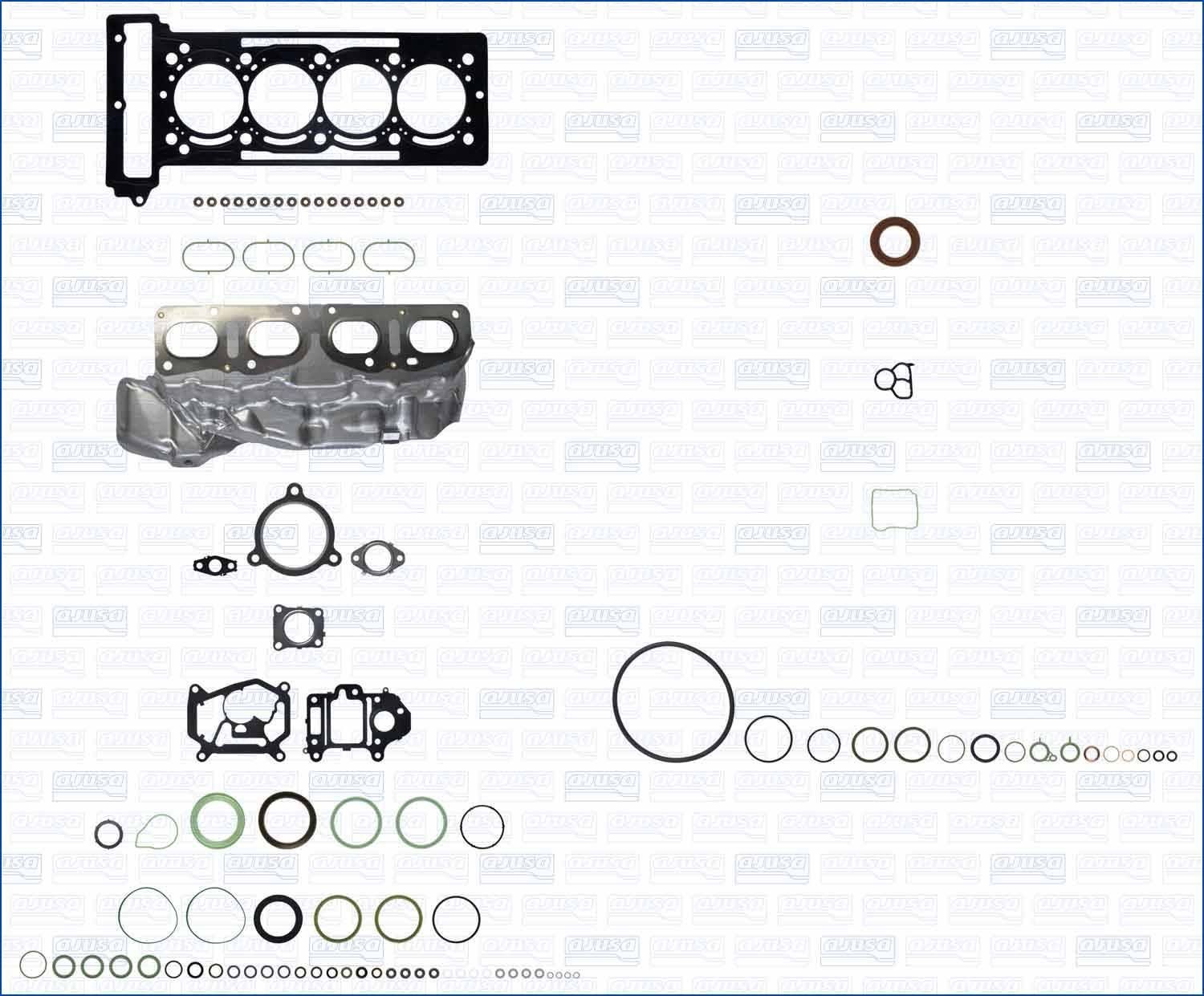 AJUSA Kit guarnizioni motore 50456900 AJUSA 50456900 Kit guarnizioni monoblocco FORD TOURNEO COURIER originali