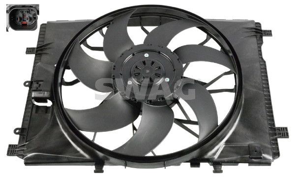 SWAG Ventilátor chladenia motora 10 10 7458 SWAG 10 10 7458 Ventilátor chladiča Mercedes C218 lacné