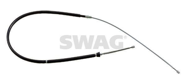 SWAG Żażné lanko parkovacej brzdy 30 10 6227 Lanko ručnej brzdy SKODA SWAG 30 10 6227