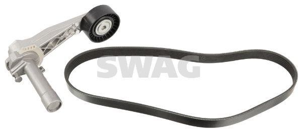 SWAG Ķīļrievu siksnu komplekts 64 10 7427 64 10 7427 Ķīļrievu siksnu komplekts MAZDA CX-7 SWAG