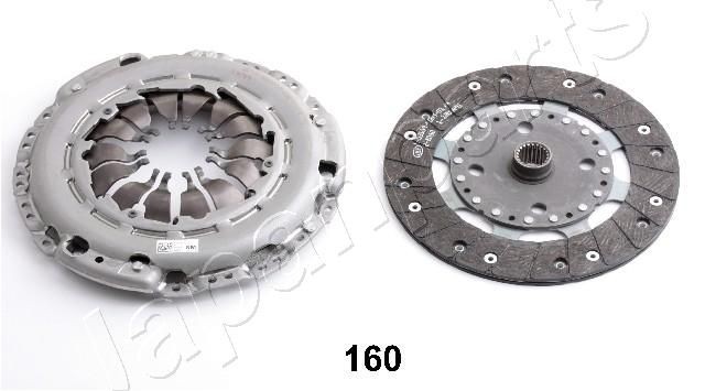 JAPANPARTS Koblingstrykplade SF-160 Trykplade JAPANPARTS XC70 SF-160 billig