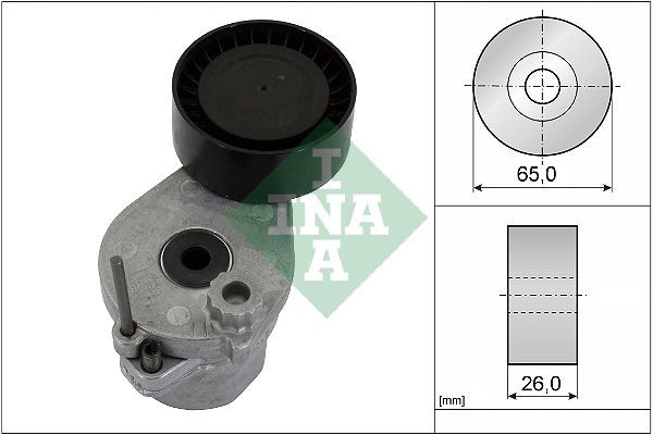 INA Tensor, correia trapezoidal estriada 534 0693 10 INA 534069310 Esticador da correia do alternador Mercedes C253 preço