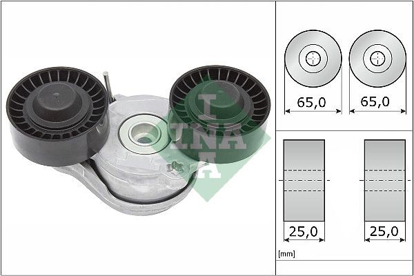 INA Spanner, Poly V-riem 534 0696 10 INA 534 0696 10 V snaar spanner Jaguar XK 8 Coupe originele prijs