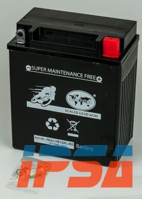 IPSA Startbatteri TMBA51213 TMBA51213 Bilbatteri SEAT IBIZA IPSA