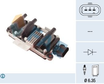 FAE Tennspole 80445 Tennspole FAE Opel ASTRA 80445