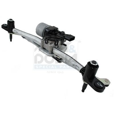 MEAT & DORIA Vindrutetorkarsystem 207055 Byta Torkarmekanism FIAT Doblo II Skåpbil / Kombi (263) kostnad MEAT & DORIA 207055