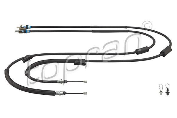TOPRAN Vaijeri, seisontajarru 304 251 304 251 TOPRAN Käsijarruvaijeri Ford FOCUS hinta
