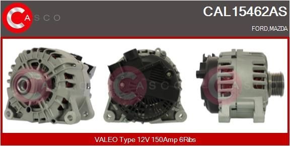 CASCO Generator CAL15462AS CAL15462AS CASCO växelströmsgenerator MAZDA 2