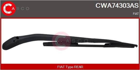 Kojamees, klaasipesu CASCO CWA74303AS CASCO CWA74303AS: Kojamehe vars Fiat PUNTO 2002