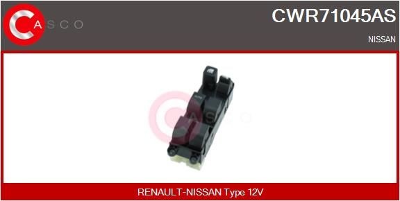 CASCO Interruptor, elevadores dos vidros CWR71045AS CASCO CWR71045AS Interruptor elevadores dos vidros Nissan X Trail t30 preço