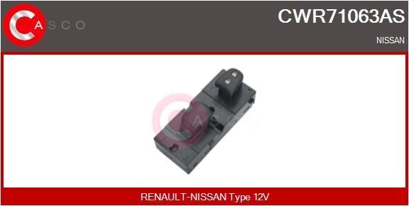 CASCO Spínač elektrického otvárania okien CWR71063AS Spínač elektrického otvárania okien CASCO INTERSTAR CWR71063AS lacné