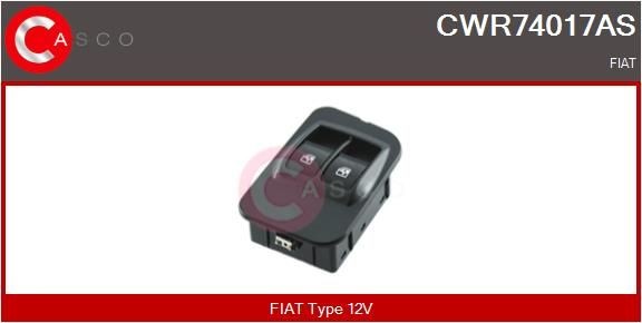 Interruttore, Alzacristallo CASCO CWR74017AS CASCO CWR74017AS costo Pulsantiera alzacristalli Fiat MAREA 1999