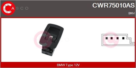 Lüliti, aknatõstuk CASCO CWR75010AS CASCO CWR75010AS Lüliti aknatõstuk BMW X3 2009