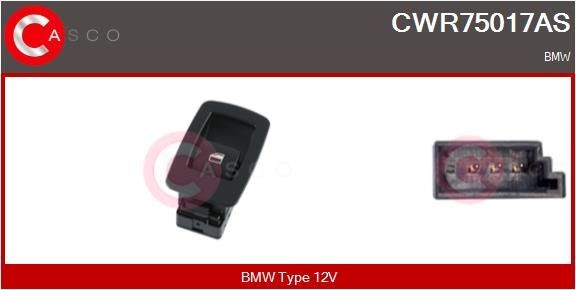 CASCO Kontakt, rudehejs CWR75017AS Elrudekontakt CASCO 166 CWR75017AS billig