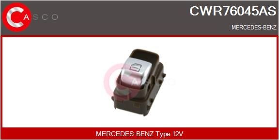 CASCO Bouton de lève-vitre CWR76045AS Commande de vitre CASCO CITAN CWR76045AS pas cher