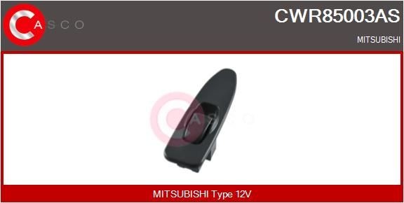 CASCO Bryter, vindusheis CWR85003AS CASCO CWR85003AS Vindusheisbryter Mitsubishi Pajero L040 pris