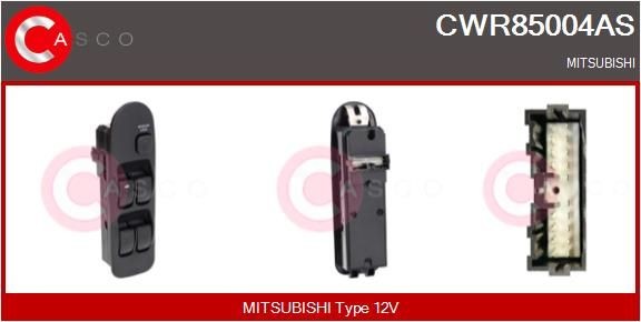 Kontakt, rudehejs CASCO CWR85004AS CASCO CWR85004AS: Kontakt rudehejs Mitsubishi PAJERO SPORT 2008