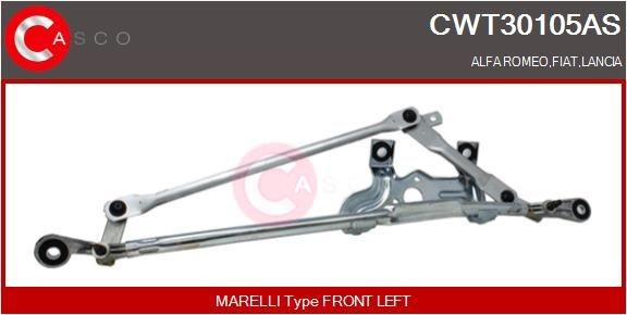 CASCO Wischergestänge CWT30105AS CASCO CWT30105AS Wischergestänge LANCIA Kosten