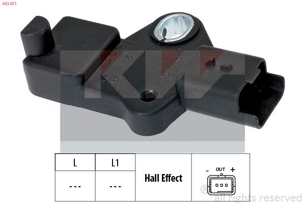 KW Krumtapsføler 453 671 Krumtap sensor KW STRADA 453 671 billig