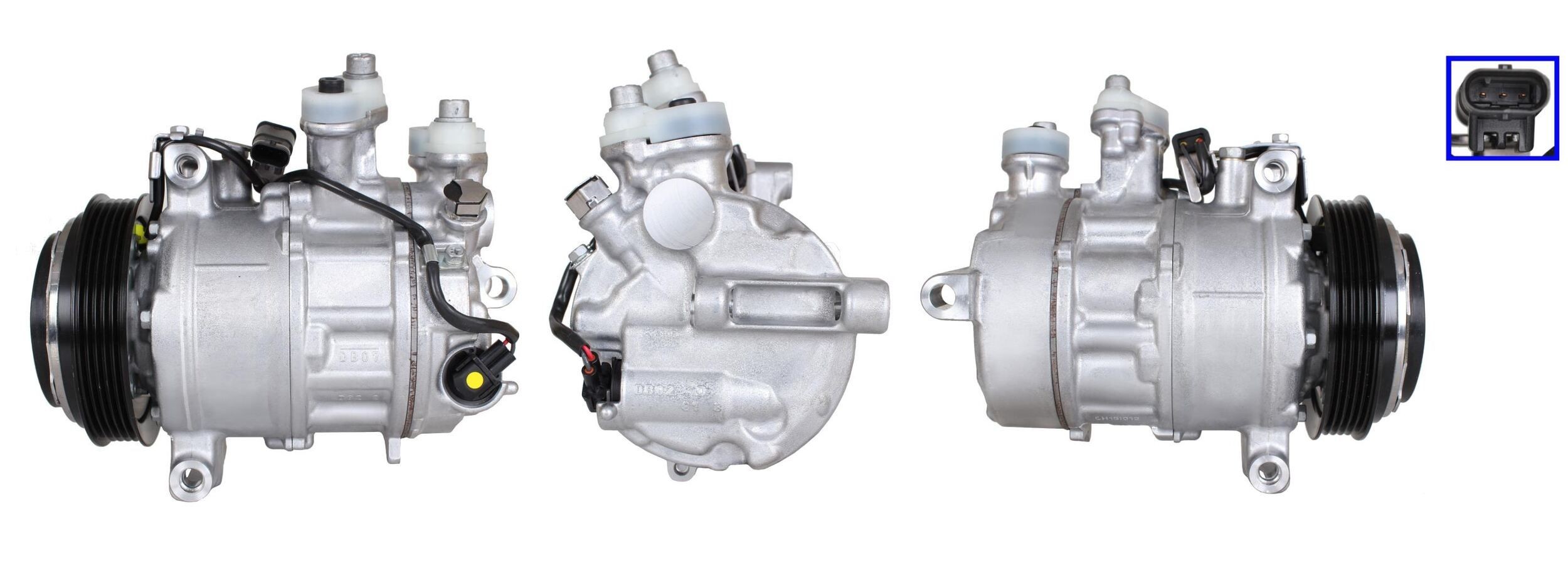 LUCAS Kompresor klimatizácie ACP01220 Klimatizace Mercedes Vito Mixto W447: Kompresor klimatizácie LUCAS ACP01220