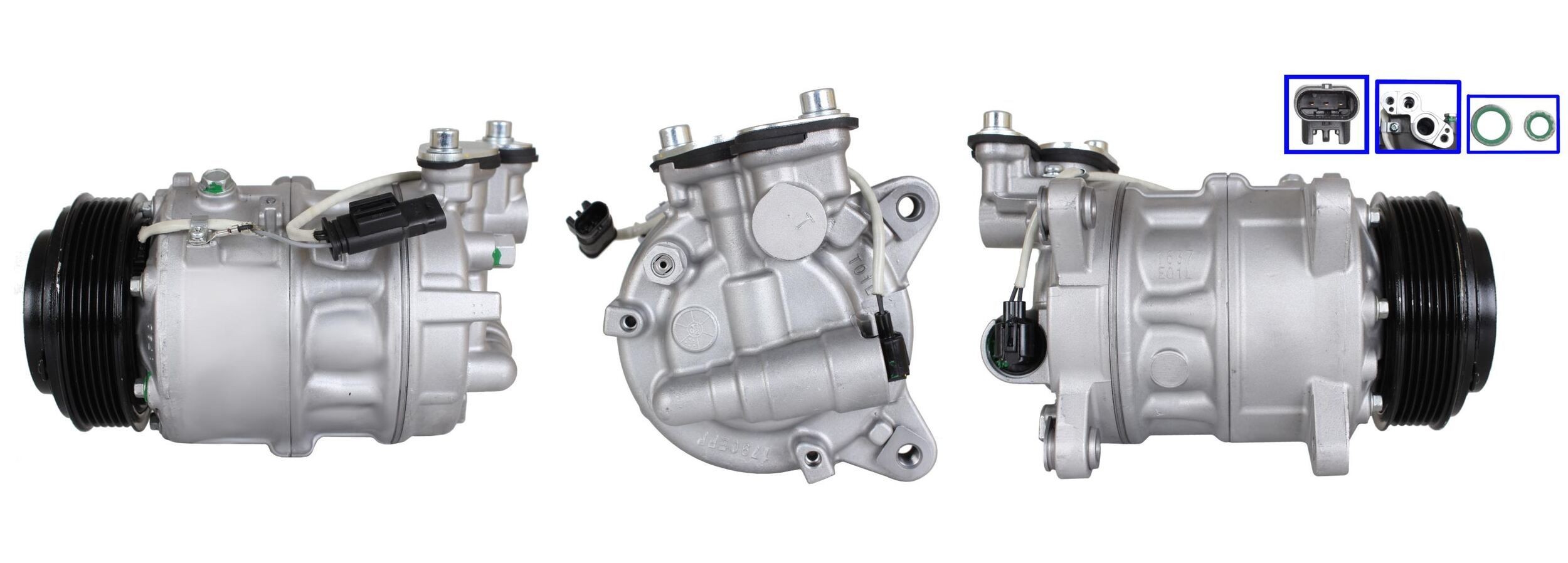 AC-kompressor LUCAS ACP01255 LUCAS ACP01255 Kompressor till AC BMW 6-serie 2023