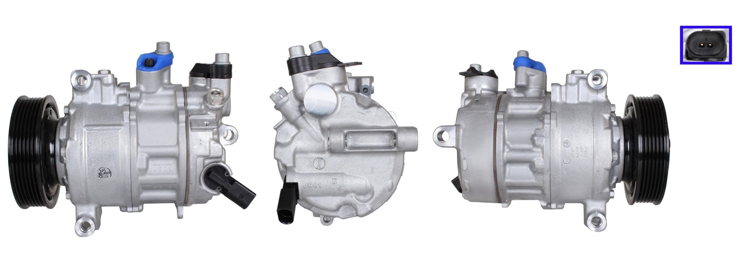 LUCAS Klimakompressor ACP01264 LUCAS ACP01264 originale VW Touareg CR AC kompressor hvad koster