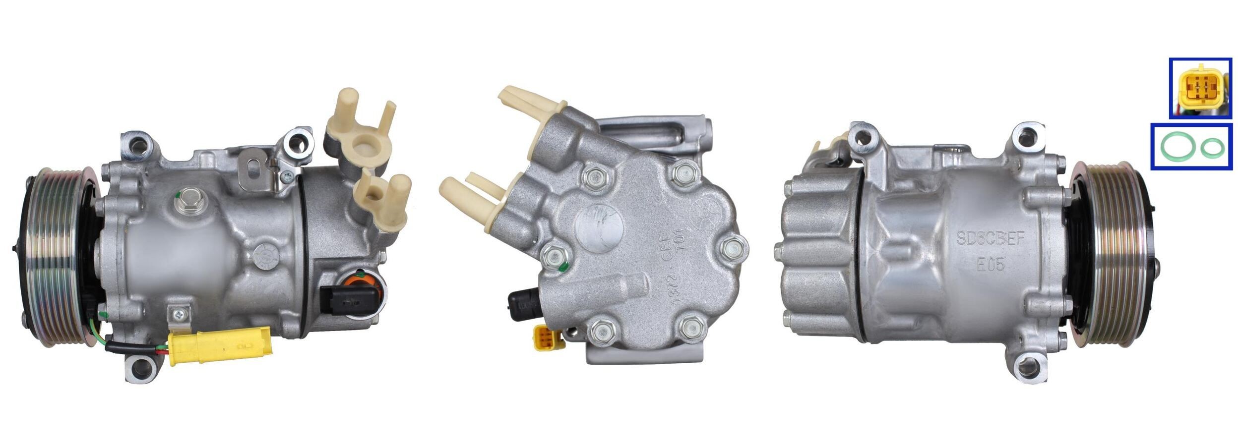 LUCAS Kondicioniera kompresors ACP01273 Kondicioniera kompresors LUCAS Abarth 500 / 595 / 695 ACP01273