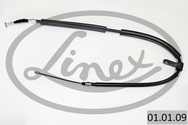 LINEX Żażné lanko prevádzkovej brzdy 01.01.09 Lanko ručnej brzdy LINEX Alfa Romeo STELVIO 01.01.09
