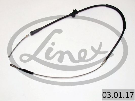 LINEX Handbremsseil 03.01.17 Seilzug, Feststellbremse LINEX A7 03.01.17 günstig