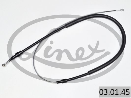 LINEX Cable, service brake 03.01.45 LINEX 03.01.45 Skoda Octavia 1u5 hand brake cable replacement